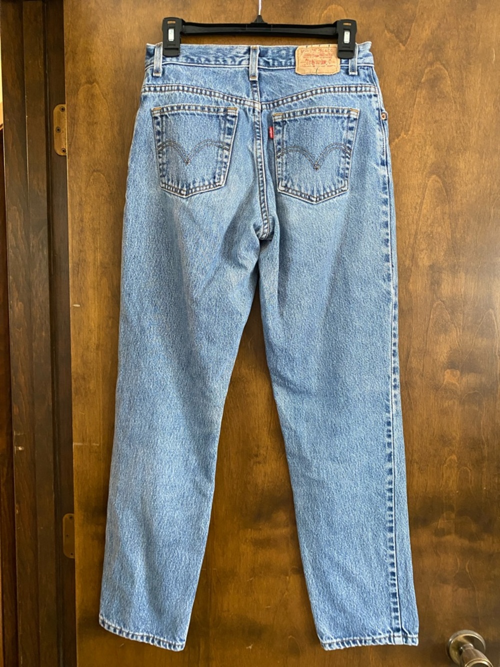LEVIS 550 Vintage relaxed tapered jeans. 100% cotton. No stretch. Red tag. - Picture 3 of 7